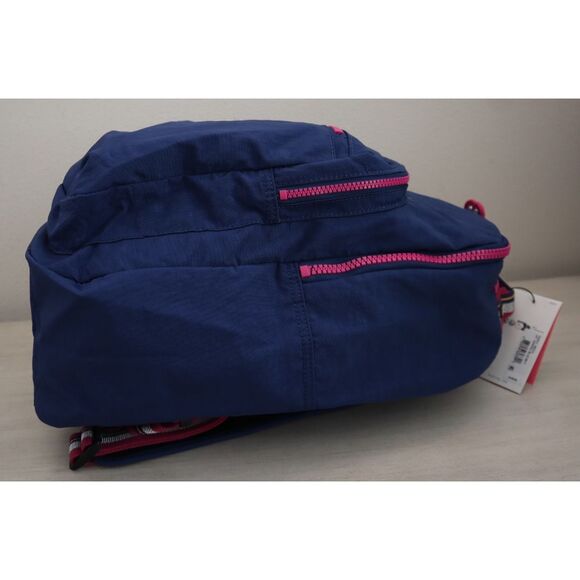 Kipling KIA5L4-I2Y Women's Admiral Blue/Purple 15" Laptop Seoul Backpack - Picture 12 of 16